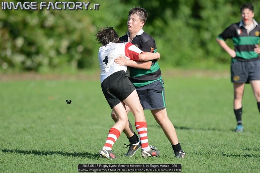 2015-05-16 Rugby Lyons Settimo Milanese U14-Rugby Monza 1086